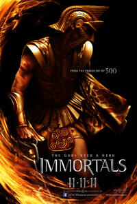 Poster art for "Immortals."