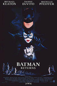 Poster art for "Batman Returns."