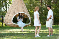 Mia Wasikowska as India, Nicole Kidman as Evie and Matthew Goode as Uncle Charlie in "Stoker."