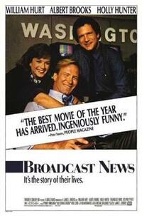 Poster art for "Broadcast News."