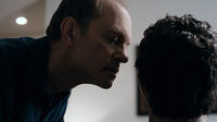 David Hyde Pierce and Clayne Crawford in "The Perfect Host."