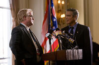 Philip Seymour Hoffman and George Clooney in "The Ides of March."