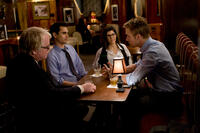 Philip Seymour Hoffman, Max Minghella, Marisa Tomei and Ryan Gosling in "The Ides of March."