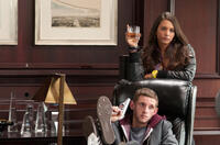 Jamie Bell and Genesis Rodriguez in "Man On A Ledge."