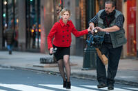 Kyra Sedgwick and Frank Pando in "Man On A Ledge."