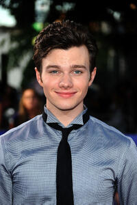 Chris Colfer at the California premiere of "Glee The Concert Movie."