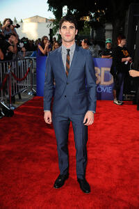 Darren Criss at the California premiere of "Glee The Concert Movie."