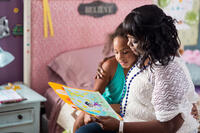 Jillian Estell and Octavia Spencer in "Black or White."