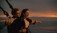 Leonardo DiCaprio and Kate Winslet in "Titanic 3D."