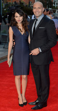 Candice Neil and Billy Zane at the world premiere of "Titanic 3D" in London.