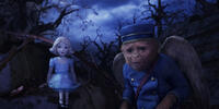 China Girl voiced by Joey King and Finley voiced by Zach Braff in "Oz: The Great and Powerful."
