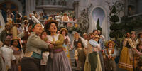 Quadlings and Munchkins in "Oz: The Great and Powerful."