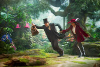 James Franco and Mila Kunis in "Oz: The Great and Powerful."