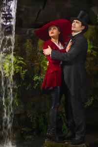 Mila Kunis and James Franco in "Oz: The Great and Powerful."