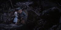 China Girl voiced by Joey King and Finley voiced by Zach Braff in "Oz: The Great and Powerful."
