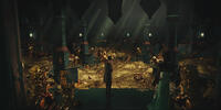 James Franco and Rachel Weisz in "Oz: The Great and Powerful."