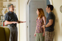 Eugene Levy as Jim's Dad, Alyson Hannigan as Michelle Flaherty and Jason Biggs as Jim Levinstein in "American Reunion."