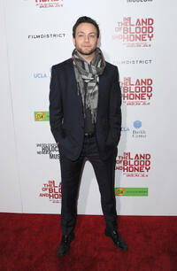 Jonathan Sadowski at the California premiere of "In the Land of Blood and Honey."