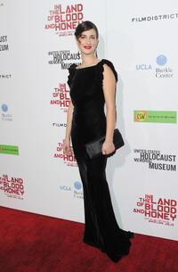 Zana Marjanovic at the California premiere of "In the Land of Blood and Honey."