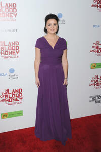Vanessa Glodjo at the California premiere of "In the Land of Blood and Honey."