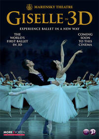 Poster art for "Giselle in 3D."