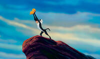 Simba and Rafiki in "The Lion King 3D."