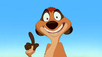 Timon voiced by Nathan Lane in "The Lion King 3D."