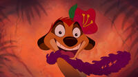 Timon voiced by Nathan Lane in "The Lion King 3D."