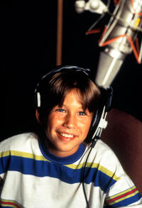 Jonathan Taylor Thomas on the set of "The Lion King 3D."