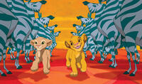 Nala and Simba in "The Lion King 3D."