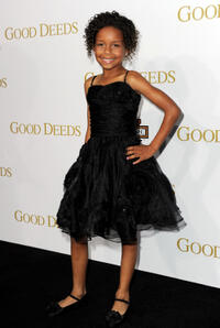 Jordenn Thompson at the California premiere of "Tyler Perry's Good Deeds."