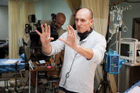 Director Michael Sucsy on the set of "The Vow."