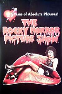 Poster art for "The Rocky Horror Picture Show."