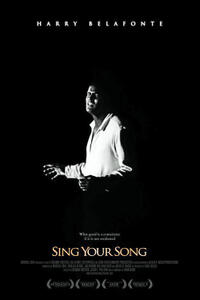 Poster art for "Sing Your Song."