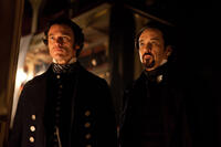 From Comic-Con: Luke Evans and John Cusack in "The Raven.''