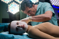 Elena Anaya as Vera and Antonio Banderas as Doctor Robert Ledgard in "The Skin I Live In."