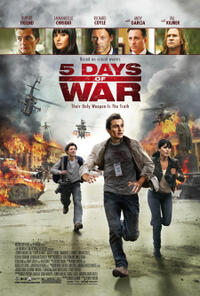 Poster art for "5 Days of War."
