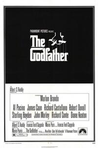 Poster art for "The Godfather."