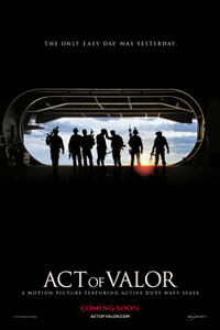 Poster art for "Act of Valor."