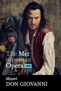 Poster art for "The Metropolitan Opera: Don Giovanni."