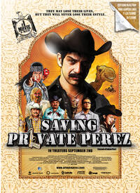 Poster art for "Saving Private Perez."