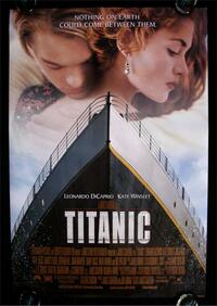 Poster art for "Titanic."