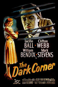 Poster art for "The Dark Corner."