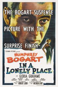 Poster art for "In A Lonely Place."
