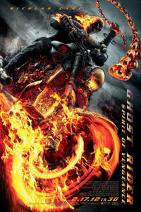Poster art for "Ghost Rider: Spirit of Vengeance."