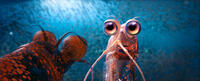 Bill The Krill voiced by Matt Damon and Will The Krill voiced by Brad Pitt in "Happy Feet Two."