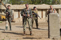 Nikolai Efremov, Goshen Kutsenko, Arthur Smoljaninov and Georgiy Gromov in "The Darkest Hour."