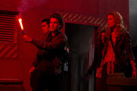 Max Minghella, Emile Hirsch, Olivia Thirlby and Rachael Taylor in "The Darkest Hour."