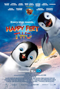 Poster art for "Happy Feet Two."