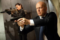 Adrianne Palicki and Bruce Willis in "G.I. Joe: Retaliation."